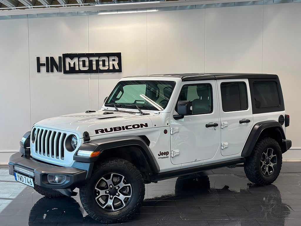 Jeep Wrangler Unlimited 2.0 eTorque 4WD|NyServ|Alpine|Navi