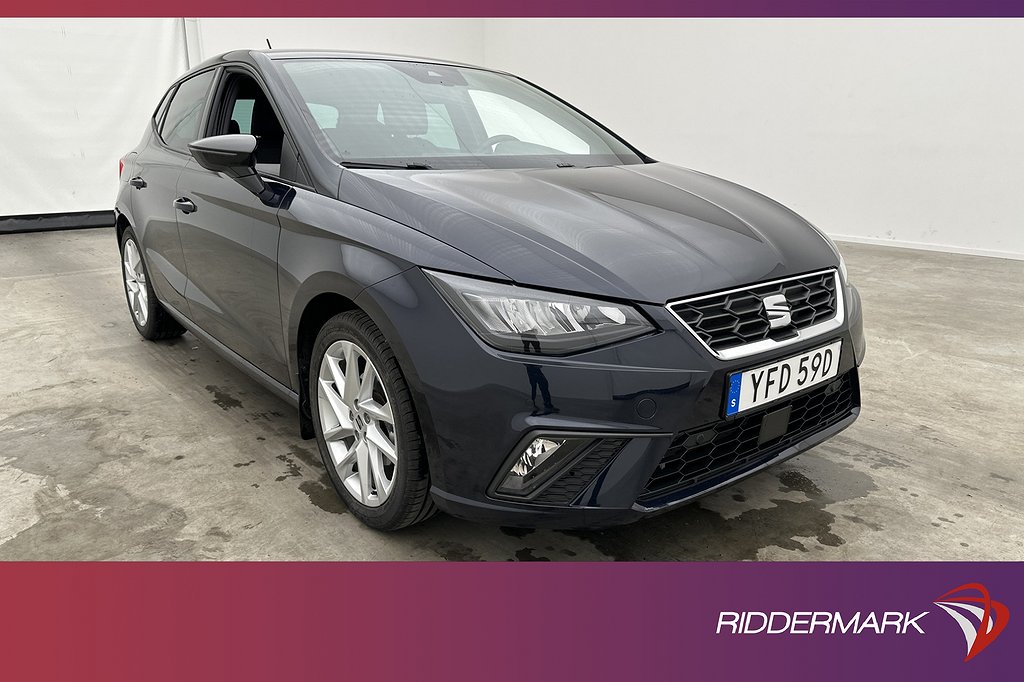 Seat Ibiza 1.0 EcoTSI 110hk FR Cockpit Sensorer Carplay