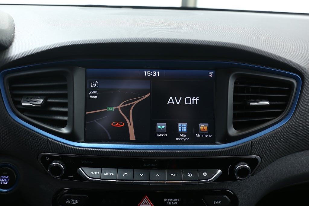 Hyundai IONIQ Hybrid 1,6 141hk PremiumEco Aut Navi Kamera 2017