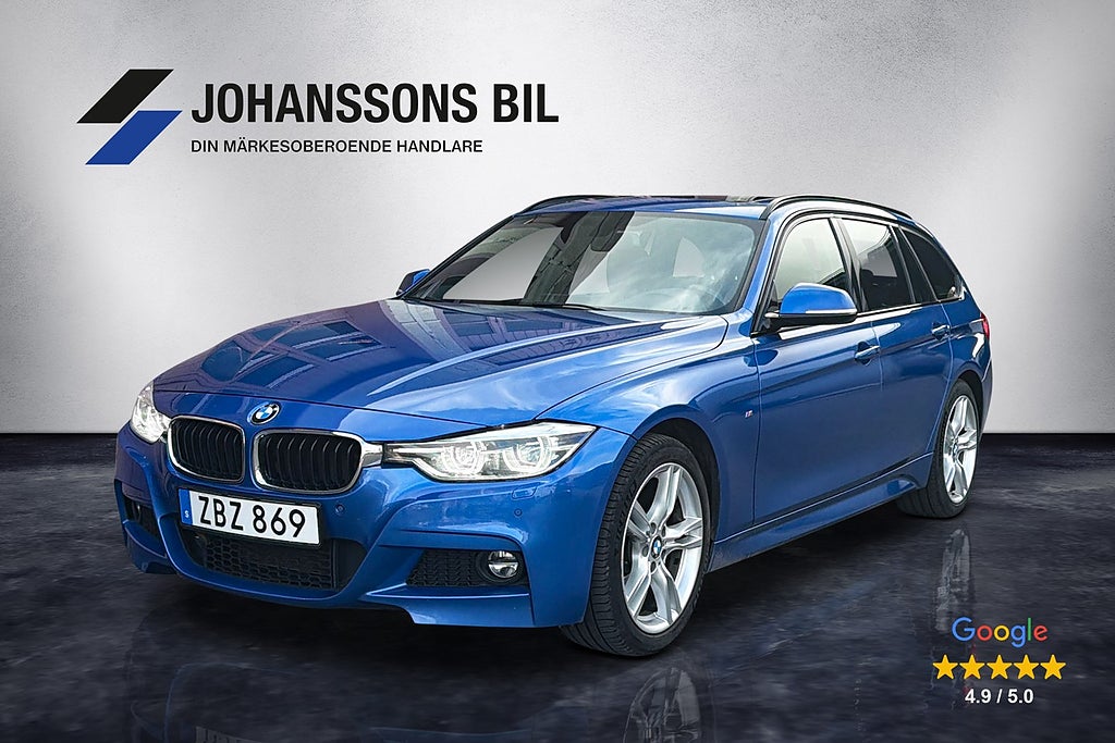 BMW 330i xDrive Touring M-Sport 252hk Värmare Drag Panorama