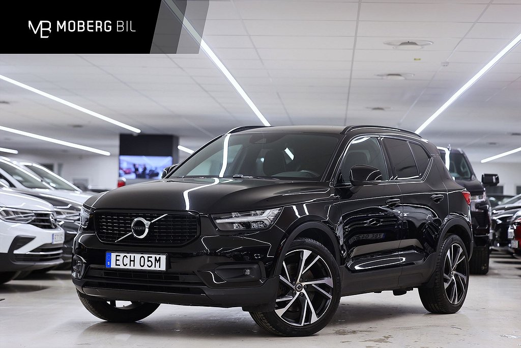 Volvo XC40 Recharge T5 262hk R-Design B-kamera Keyless 20" MOMS