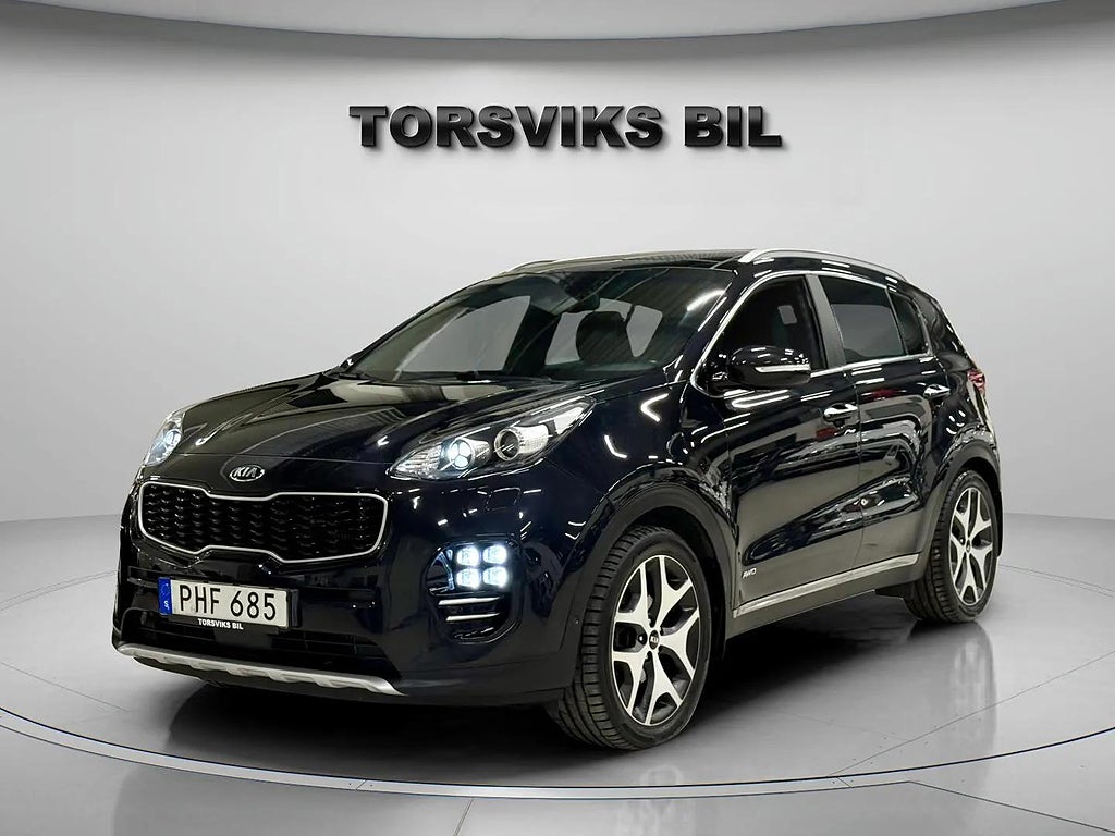 Kia Sportage 2.0 CRDi AWD GT-Line Executive 1 Ägare *12 mån garanti* - miniatyr 2