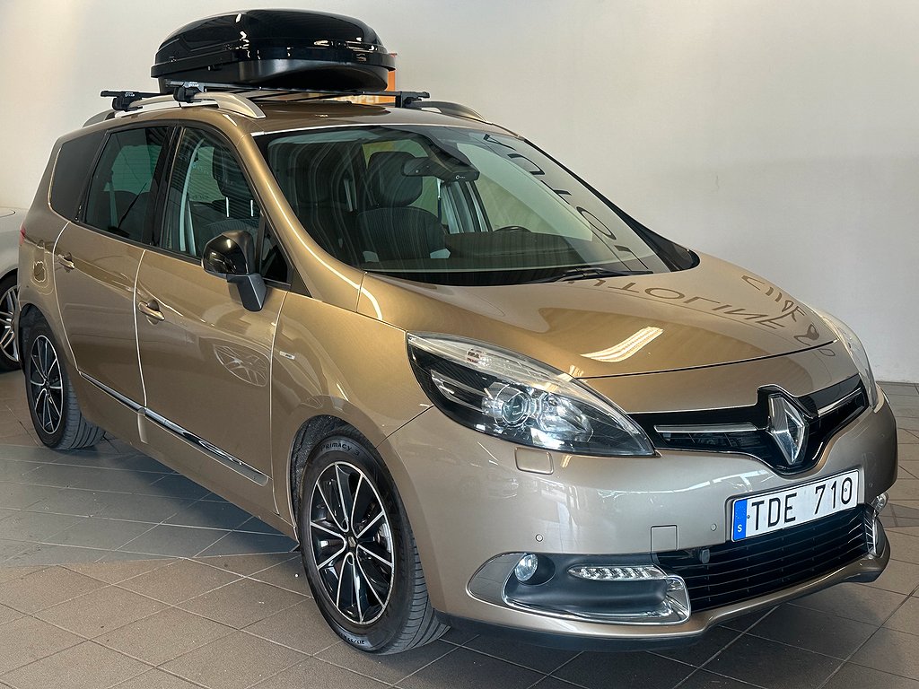 Renault Grand Scénic 1.6 dCi Bose Edition 7 sits, ny servad. Toppskick