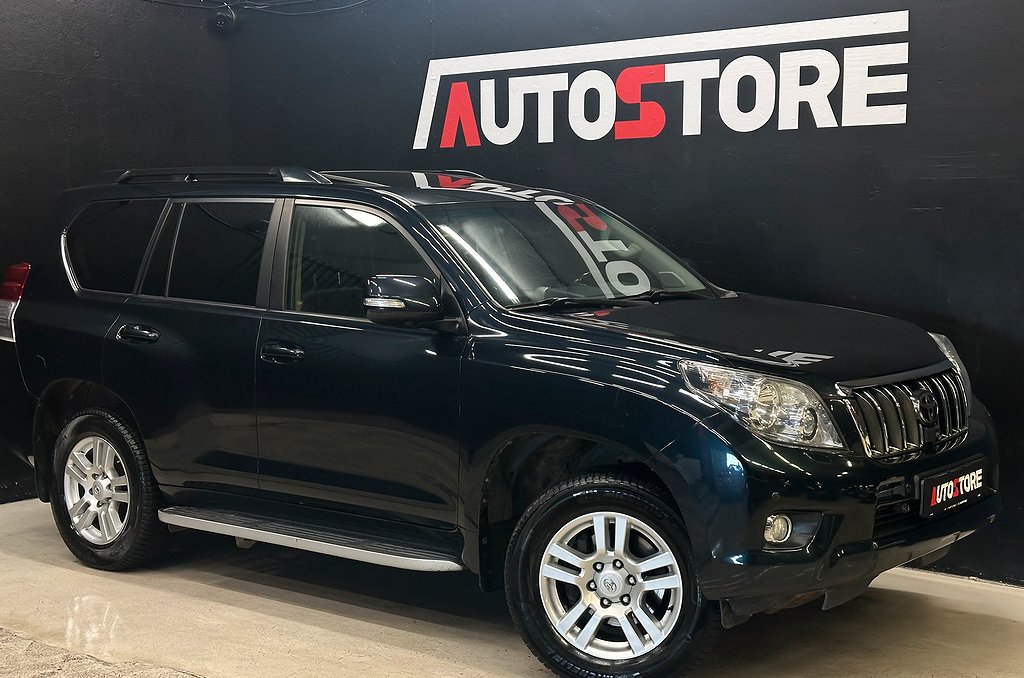 Toyota Land Cruiser Prado 3.0 D-4D 7-sits 1 ägare Taklucka Spec