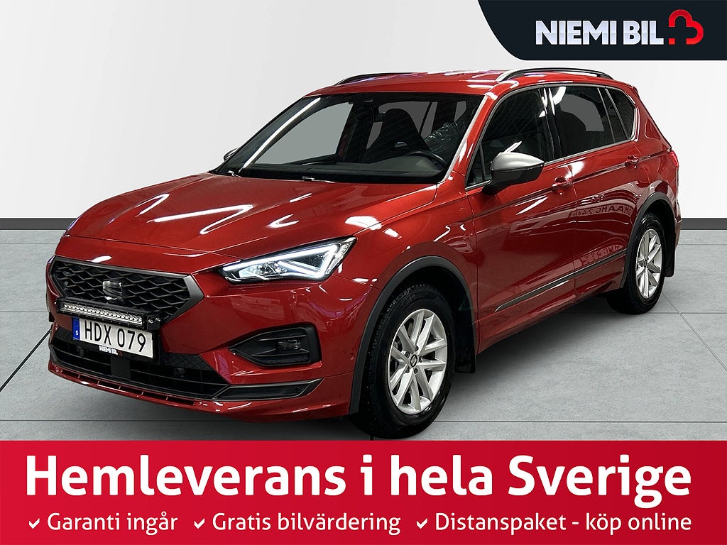 Seat Tarraco 7-seater 2.0 TSI 4Drive FR Kamera/Drag/B-värm/Keyless/S&V-Däck
