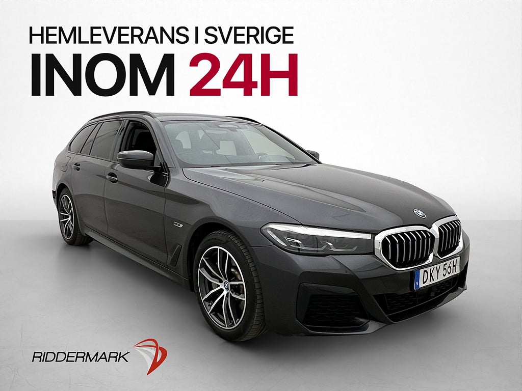 BMW 530e xDrive M Sport Pano Cockpit Läder Shadow Kamera