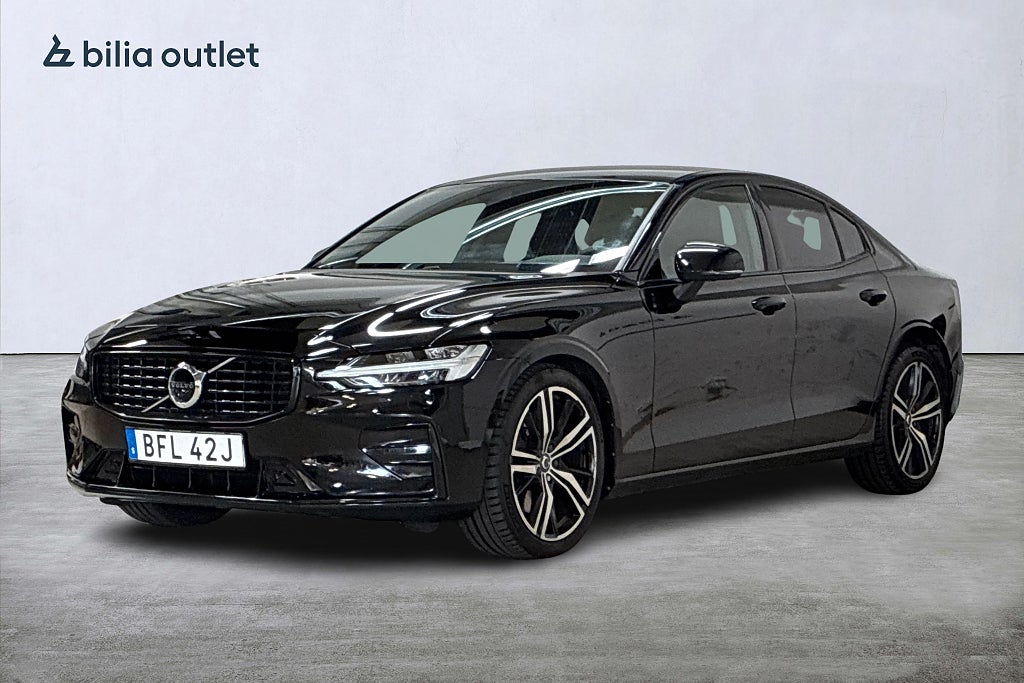 Volvo S60 B5 Bensin R-Design 250hk Navi H/K P-värm Carplay 360°