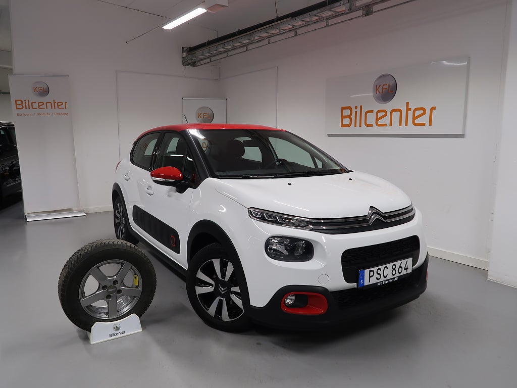Citroën C3 1.2 PureTech 110 *Kamremsbytt* V-Däck ingår Aut-CarPlay