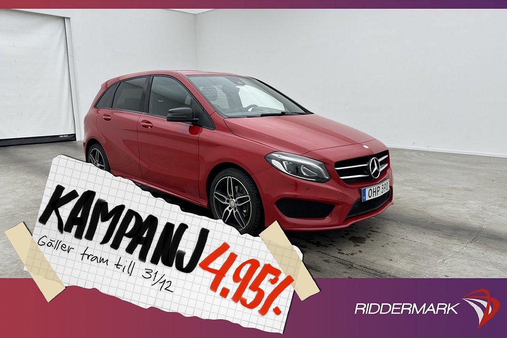 Mercedes-Benz B 180 d Sports Tourer 109hk AMG 4,95% Ränta