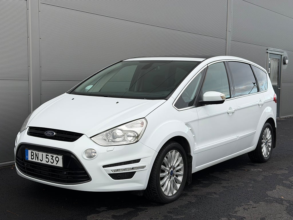 Ford S-MAX 2.0 TDCi AUTOMAT Panorama 7-SITS DRAG VÄRMARE 