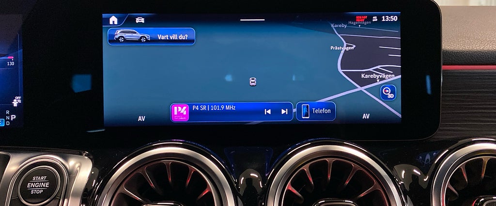 Mercedes-Benz GLB 200 AMG 7-sits Värmare Glastak Drag - bild 8