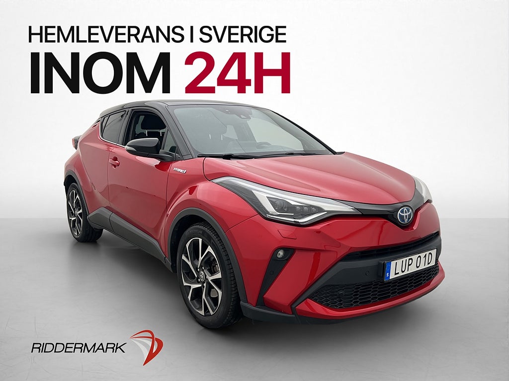 Toyota C-HR Hybrid 184hk X-Edition M&K Värm JBL Kamera Navi