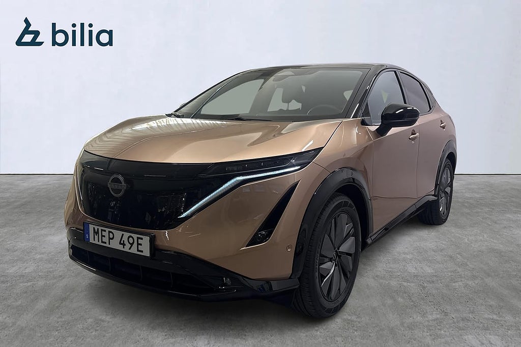 Nissan Ariya Evolve/HUD/Vinterdäck/Ratt-rutvärme/ProPilot