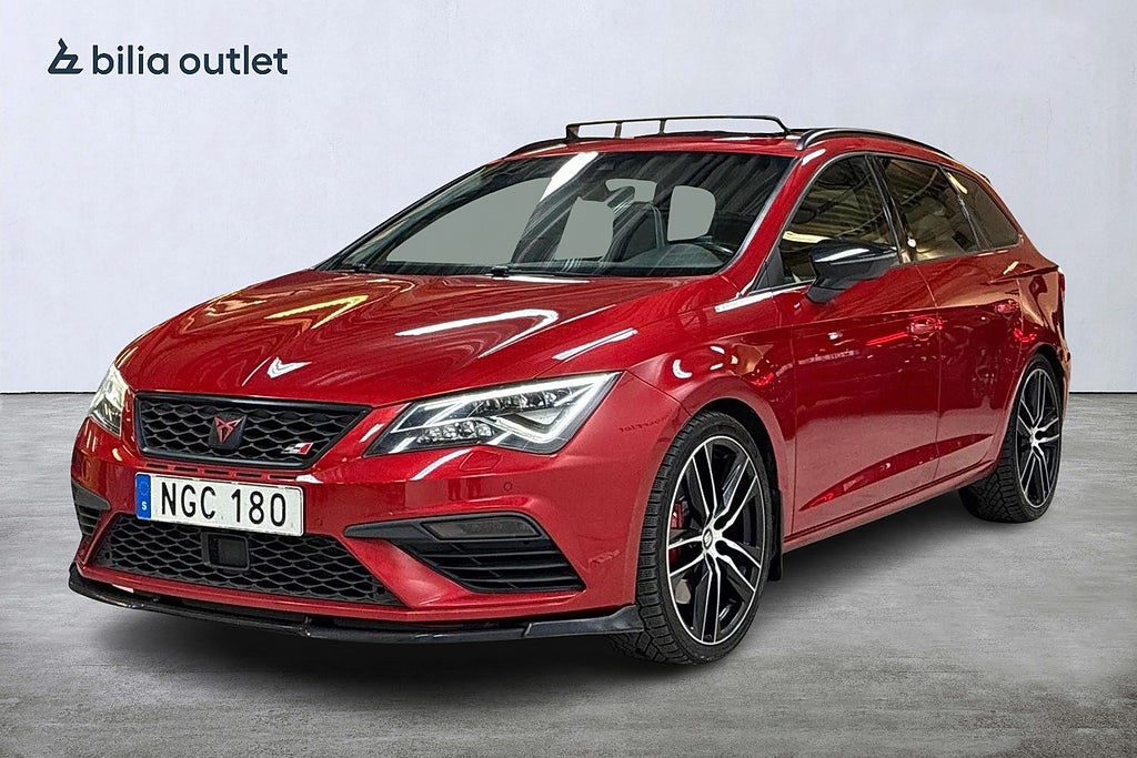 Seat Leon ST Cupra 2.0 TSI 4Drive 300hk Pano Cockpit B-kam Skalstol