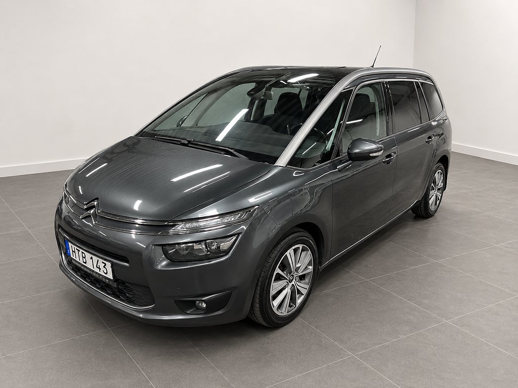 Citroën Grand C4 Picasso 1.6 BlueHDi , 7-sits, B-kam, Nav, Dragkrok