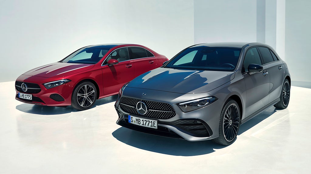 Nya Mercedes A- och B-klass. Foto: Mercedes