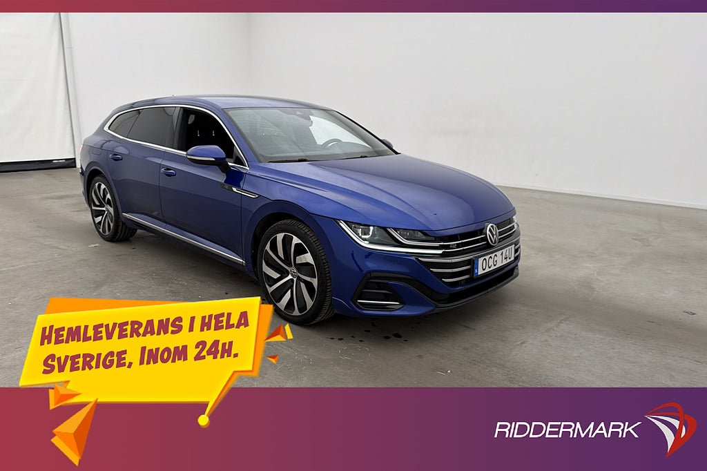 Volkswagen Arteon eHybrid SB 1.4 R-Line Cockpit Värmare Drag