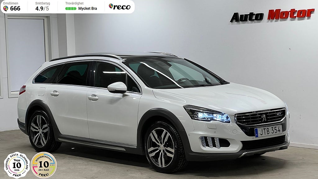 Peugeot 508 RXH SW 2.0 BlueHDi Drag/Nybytt kamrem/Fullservad 181hk