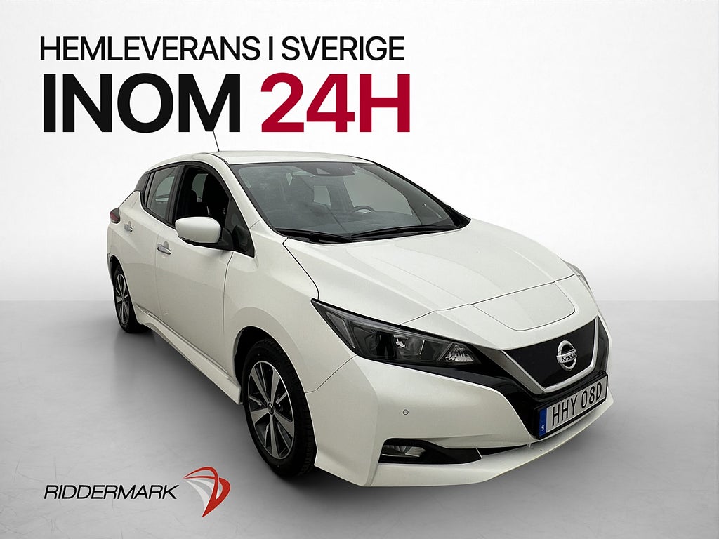 Nissan Leaf 150hk N-Connecta 360° Kamera Navi Rattvärme