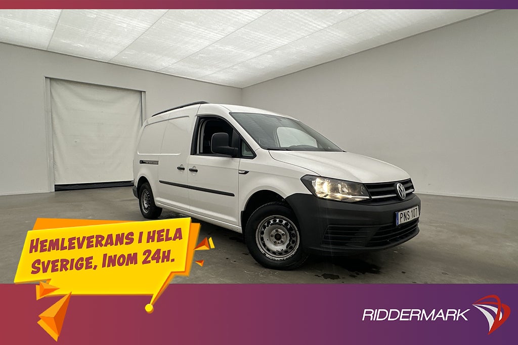 Volkswagen Caddy Maxi 2.0TDI Värmare PDC Drag V-Inredd MOMS