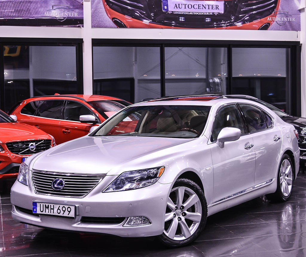 Lexus LS 600h AWD 5.0 V8 CVT Euro 4|Taklucka|Välutrustad|Svensksåld