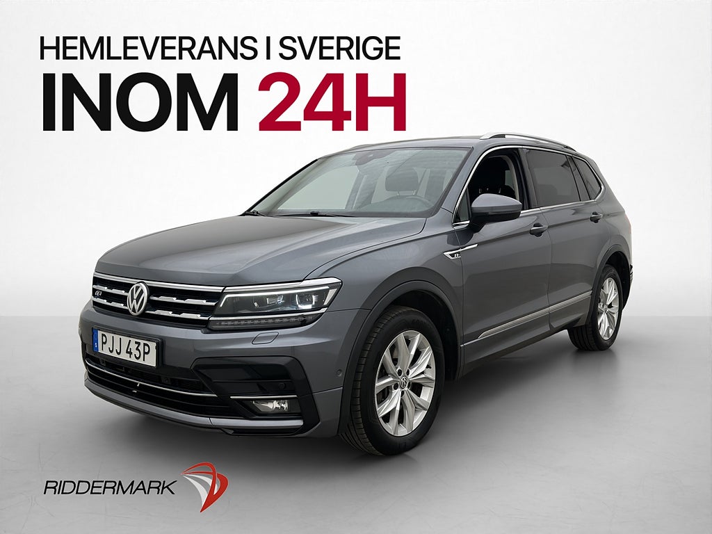 Volkswagen Tiguan Allspace 200hk 4M R-Line Cockpit Värm Drag