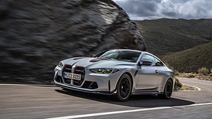 BMW M4 CSL är den snabbaste serieproducerade BMW M-modellen någonsin. Foto: BMW