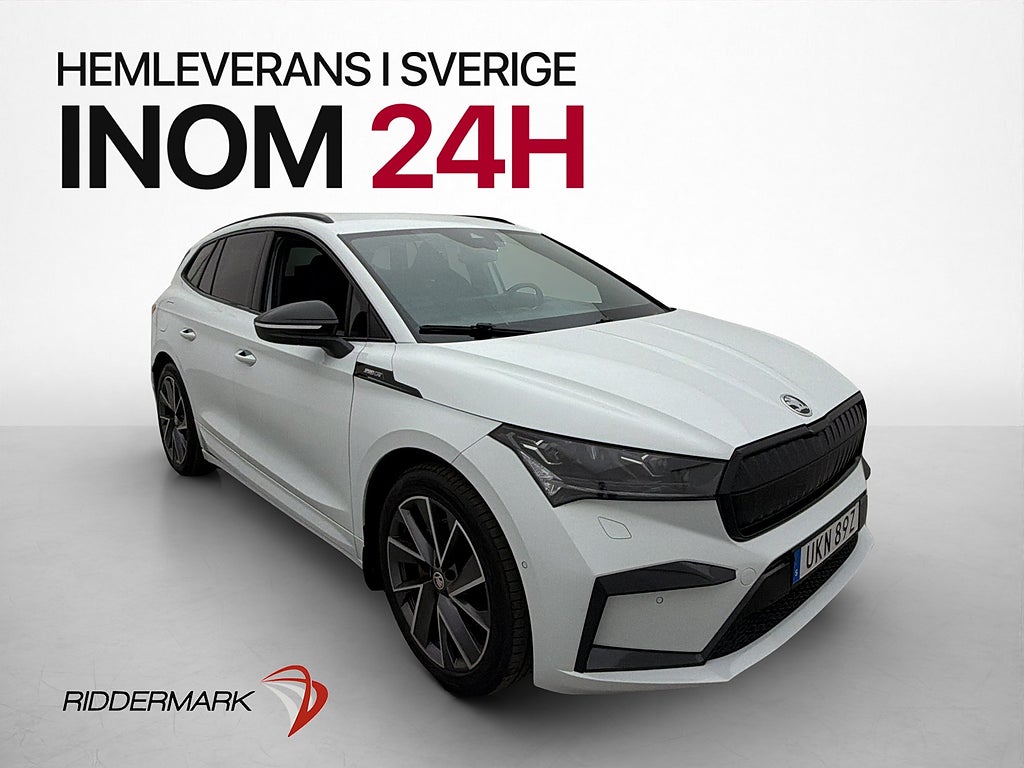 Skoda Enyaq 80x 265hk Sportline Värmare Kamera CarPlay MOMS