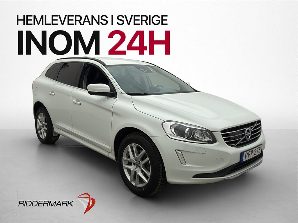 Volvo XC60 D4 AWD Classic VOC Värmare Dragkrok Rattvärme