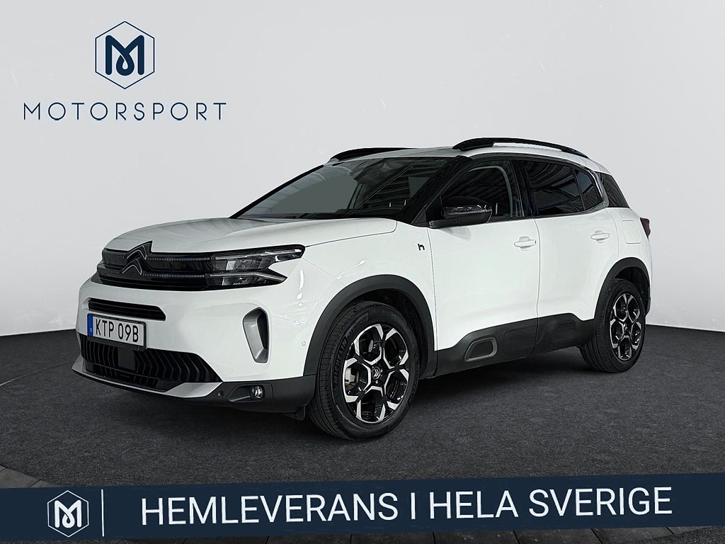 Citroën C5 Aircross Hybrid 225hk Adap-Farth Förklimatisering  Elstol Navi