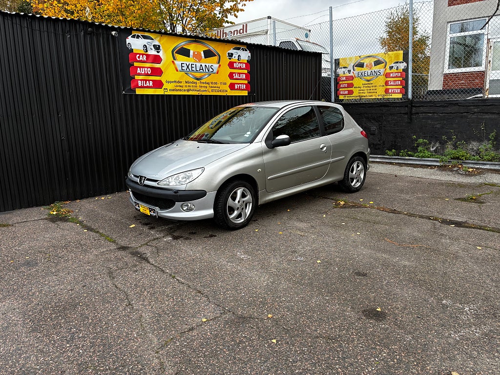 Peugeot 206 3-dörrar 1.6 XS Euro 4