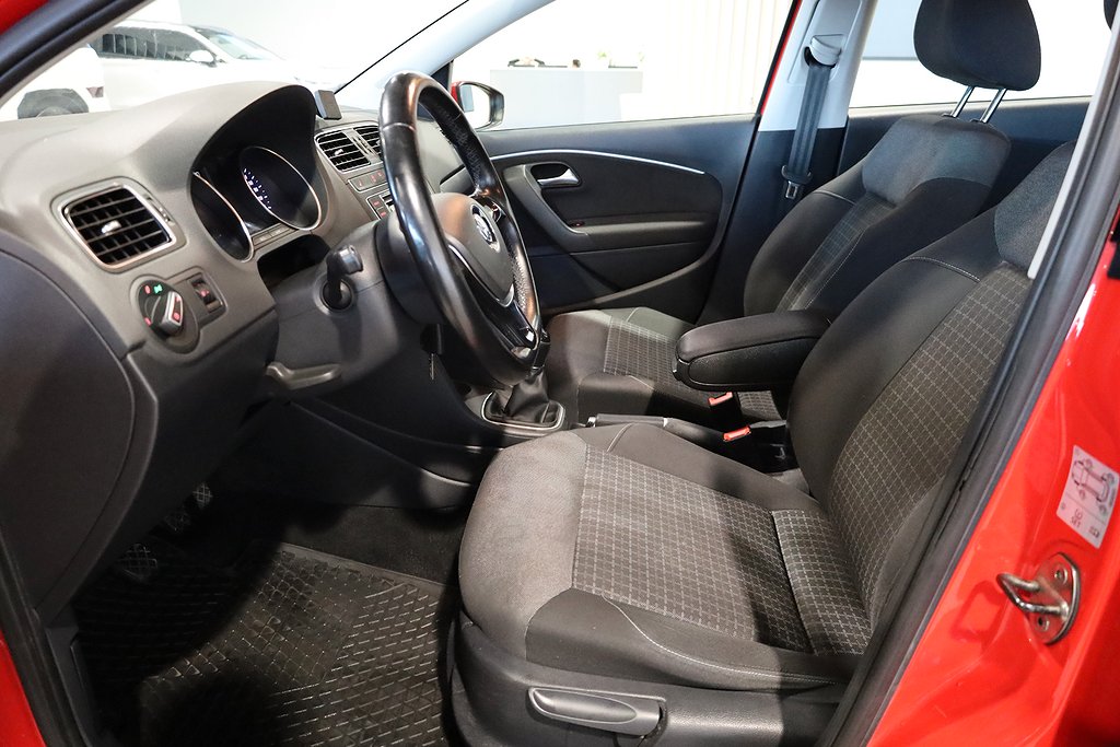 Volkswagen Polo 5-dörrar 1.2 TSI  Euro 6 Blåtand Nyservad 2016
