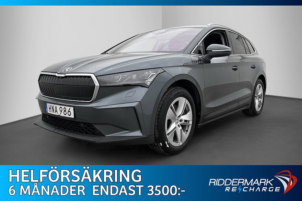 Skoda Enyaq iV iV80 Värmare 360° Drag Navi CarPlay MOMS