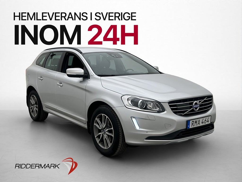 Volvo XC60 D4 AWD Classic Kamera BLIS Navi Värmare VOC