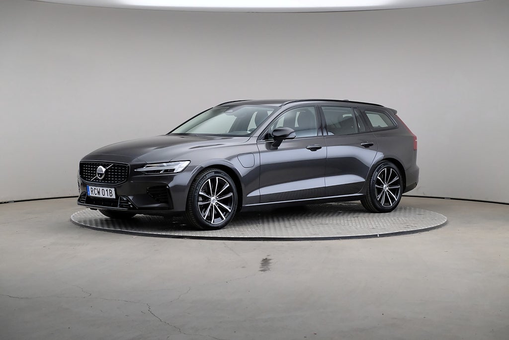 Volvo V60 Recharge T6 350hk AWD Plus Dark Läder Drag