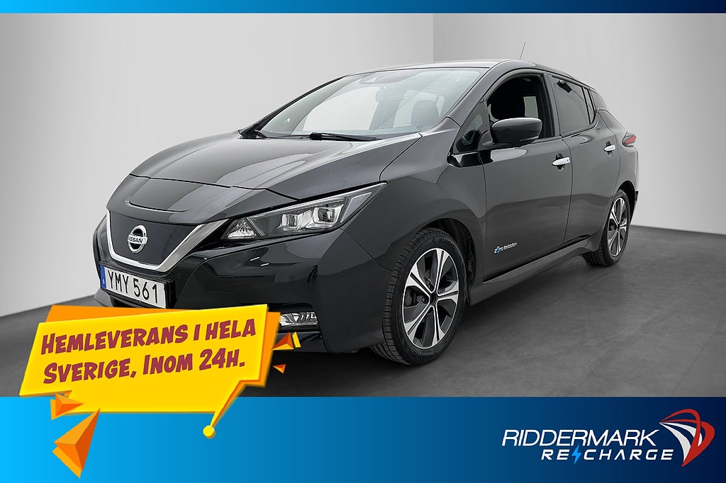 Nissan Leaf 150hk N-Connecta Värmare 360° Navi Rattvärme