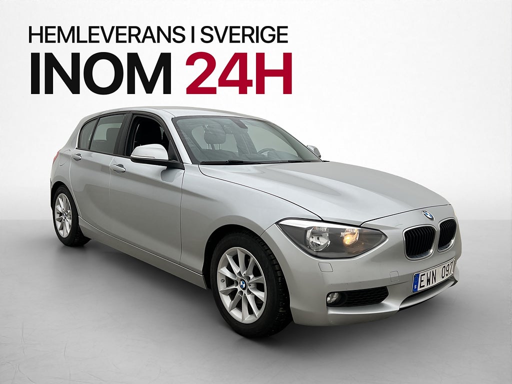 BMW 116 d 116hk P-Sensorer Keyless Farthållare 0,38l/mil