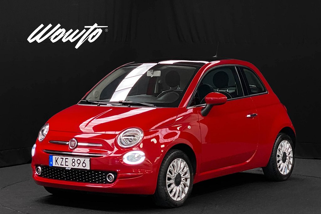 Fiat 500 1.2 69 hk Manuell / Bluetooth / Pano / SE SPEC