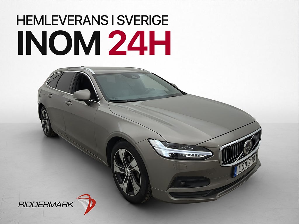Volvo V90 D4 190hk AWD Momentum Kamera Skinn Värmare Drag