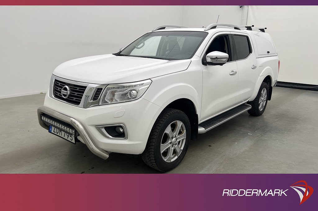 Nissan Navara Tekna 2.3 4WD Värmare Diff Drag Moms 1-Ägare