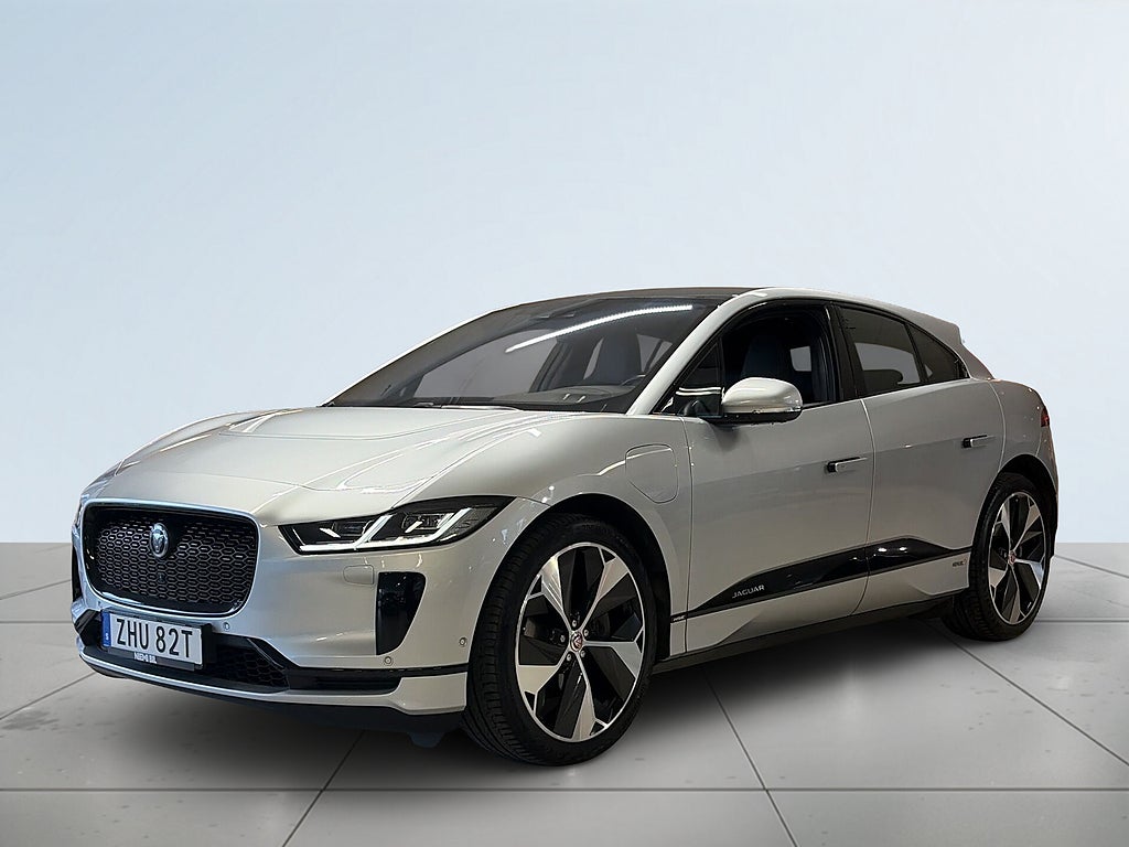 Jaguar I-Pace EV400 AWD MOMS Black edt Luftfj Pvärme 360°kam HuD S&V