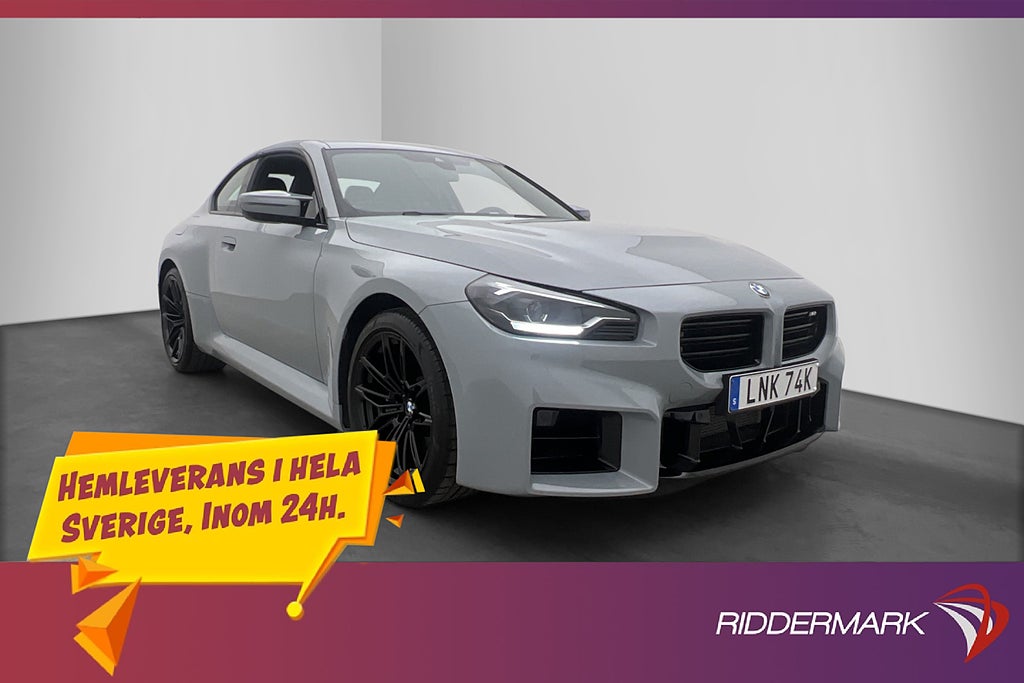 BMW M2 Steptronic 460hk M-Sportstolar H/K Navi CarPlay