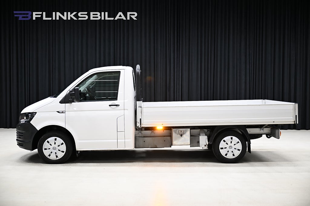 Volkswagen Transporter TDI DSG 150HK Flak|Drag|Värmare|Lågmil|EnÄgare|Leasbar