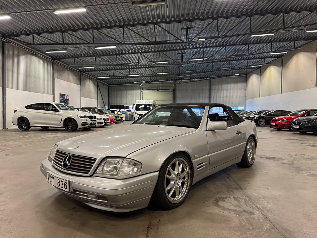 Mercedes-Benz SL 500 R129 Cabriolet V8 | Hardtop | Baksäte
