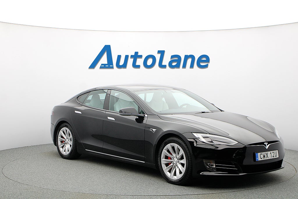 Tesla Model S P100D Ludicrous, Ventilerade stolar, Pano, FSD 761hk