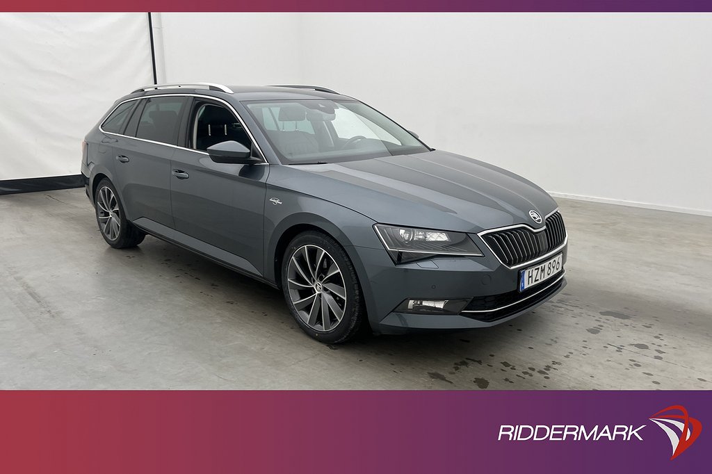 Skoda Superb Kombi TDI 4x4 L&K Canton Värm Kamera Navi Drag