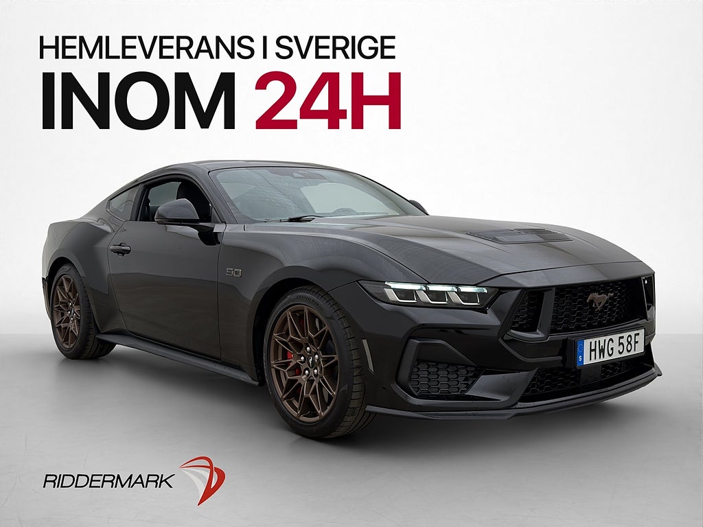 Ford Mustang GT 446hk Bronze edition B&O Brembo Magnaride