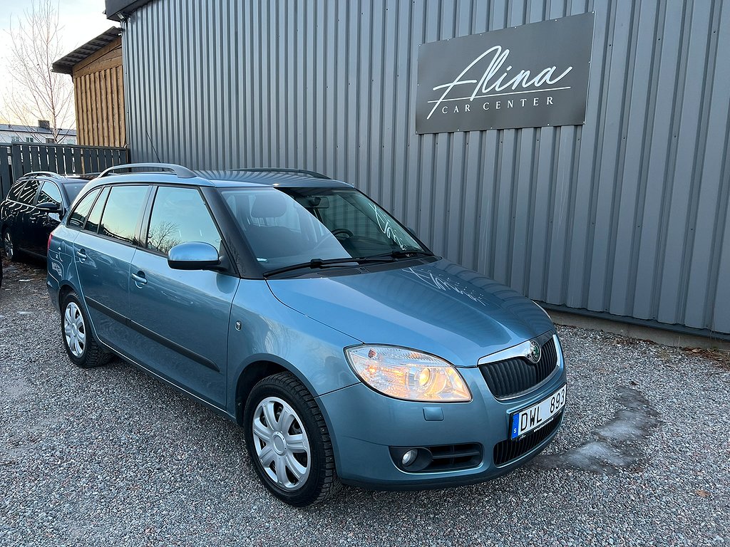 Skoda Fabia Kombi 1.6 TipTronic 1-Ägare Automat Lågamil 