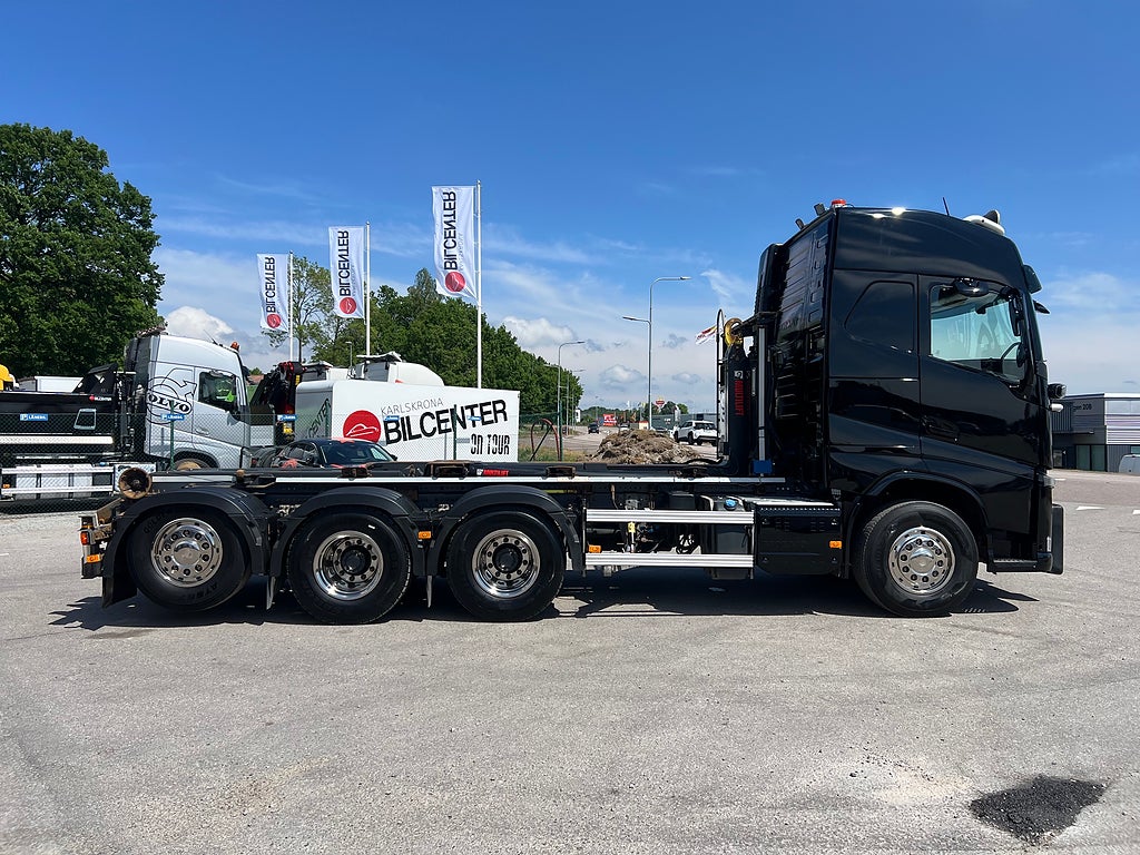 Volvo FH13 500 8x4*4 Tridem Lastväxlare Fullt Plogutrustad
