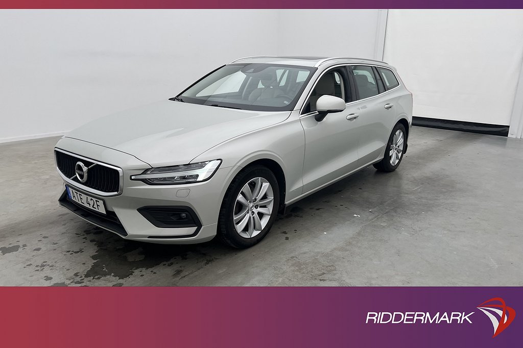 Volvo V60 D4 190hk Advanced VOC Pano Skinn Navi CarPlay Drag